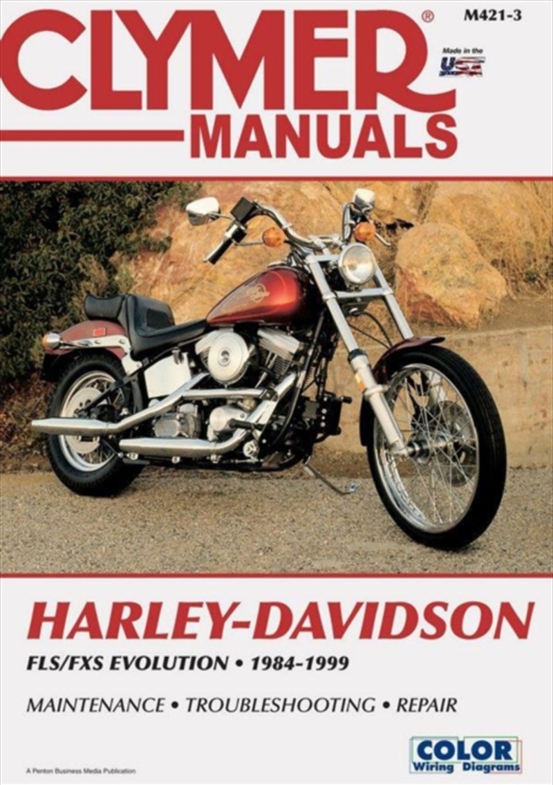 Harley-Davidson Fls-Fxs Evolution, Evo Softail, Fat Boy (1984-1999) Service Repair Manual/Product Detail/Transportation
