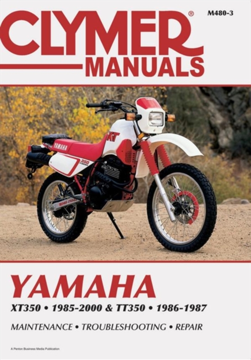 Yamaha Xt350 & Tt350 Motorcycle (1985-2000) Service Repair Manual/Product Detail/Transportation