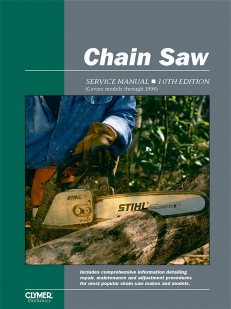 Proseries Chain Saw 10th Edition Service Repair Manual/Product Detail/Transportation