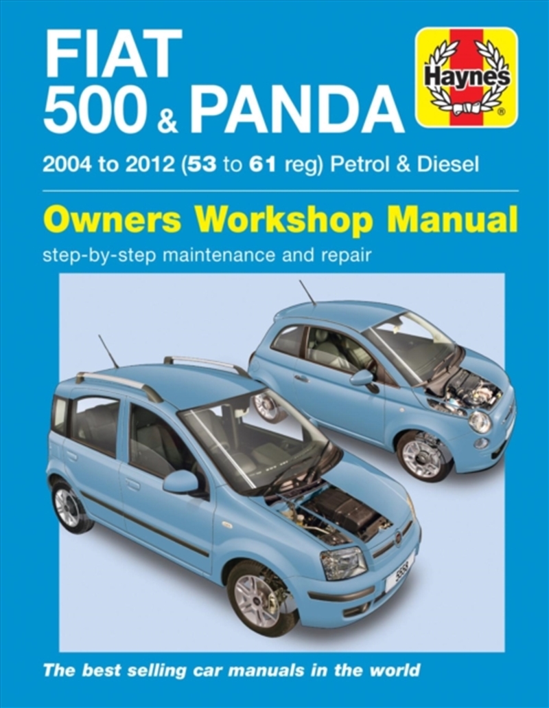 Fiat 500 & Panda (04 - 12) Haynes Repair Manual/Product Detail/Transportation