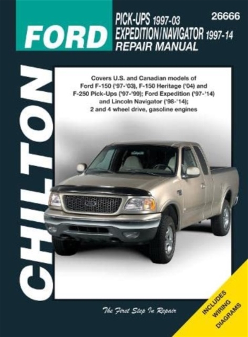Ford F-150 ('97-'03), Expedition & Navigator Pick-Ups (Chilton)/Product Detail/Transportation