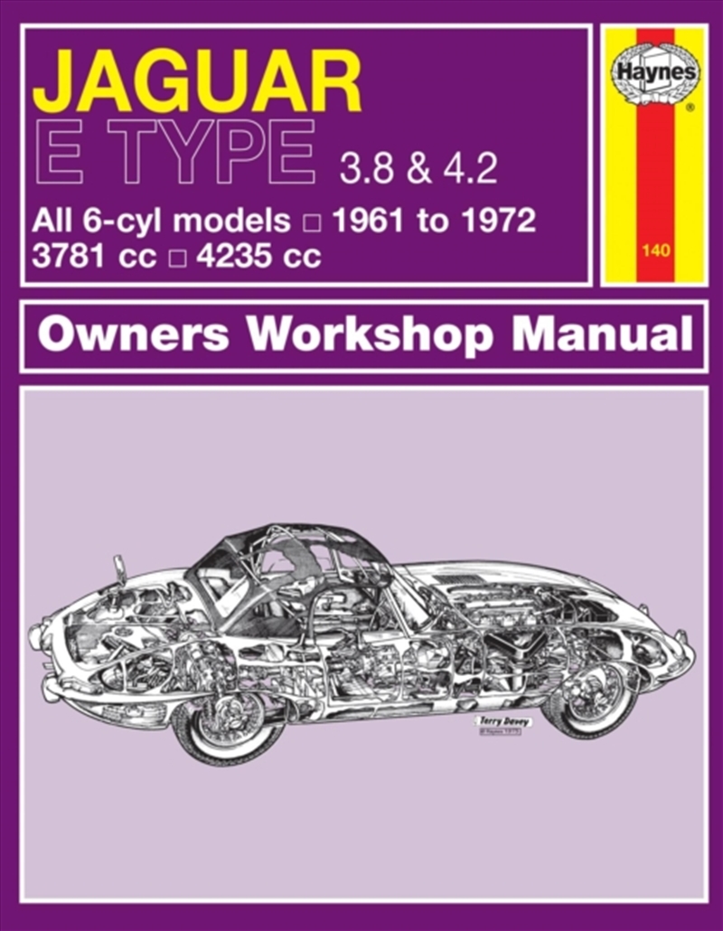 Jaguar E Type (61 - 72) Haynes Repair Manual/Product Detail/Transportation
