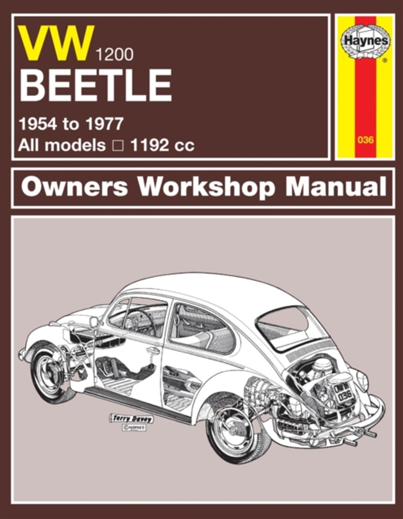 Vw Beetle 1200 (54 - 77) Haynes Repair Manual/Product Detail/Transportation