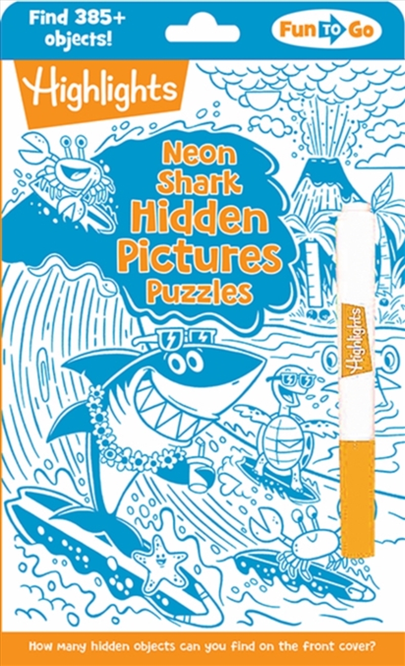 Neon Shark Hidden Pictures Puzzles/Product Detail/Kids Activity Books