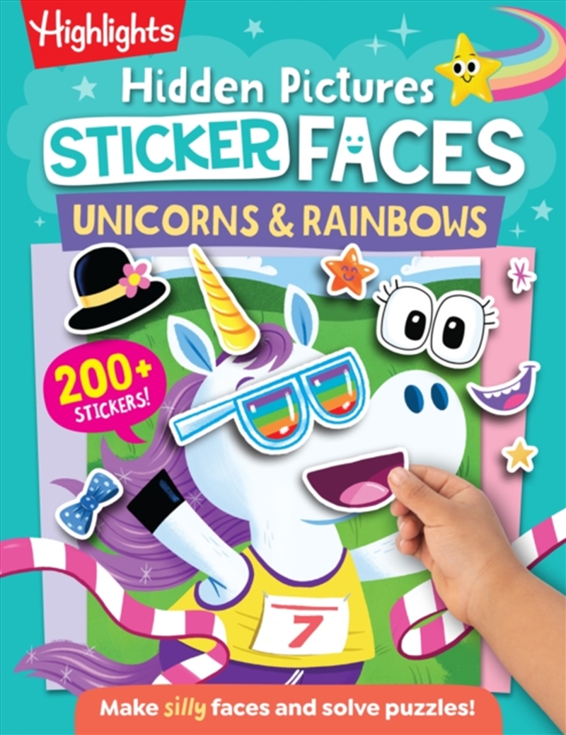 Hidden Pictures Sticker Faces: Unicorns & Rainbows/Product Detail/Kids Activity Books