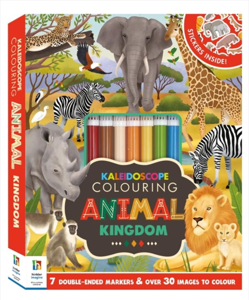 Kaleidoscope Colouring Kit Animal Kingdom/Product Detail/Kids Activity Books