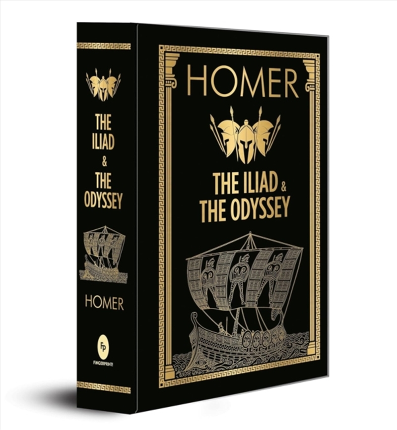 Homer: The Iliad & The Odyssey : Deluxe Hardbound Edition/Product Detail/Literature & Poetry