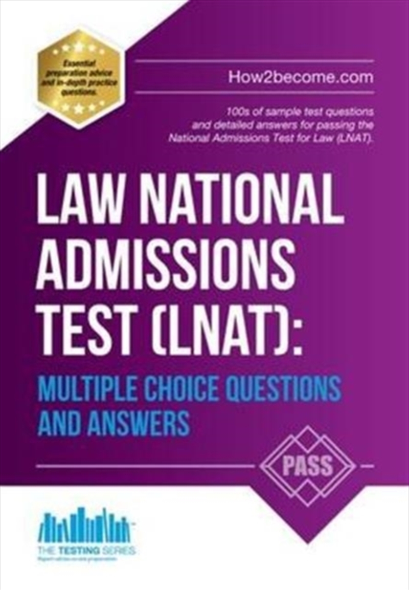 How2become - Law National Admissions Test (Lnat): Multiple Choice ...