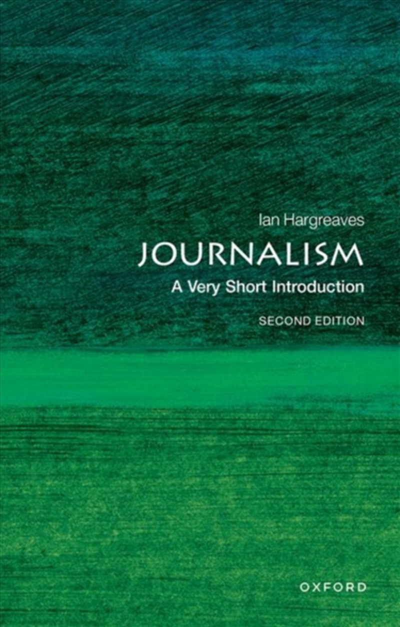 Journalism : A Very Short Introduction/Product Detail/Media