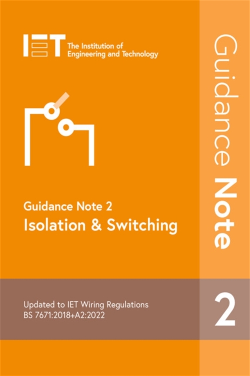 Guidance Note 2: Isolation & Switching/Product Detail/Science