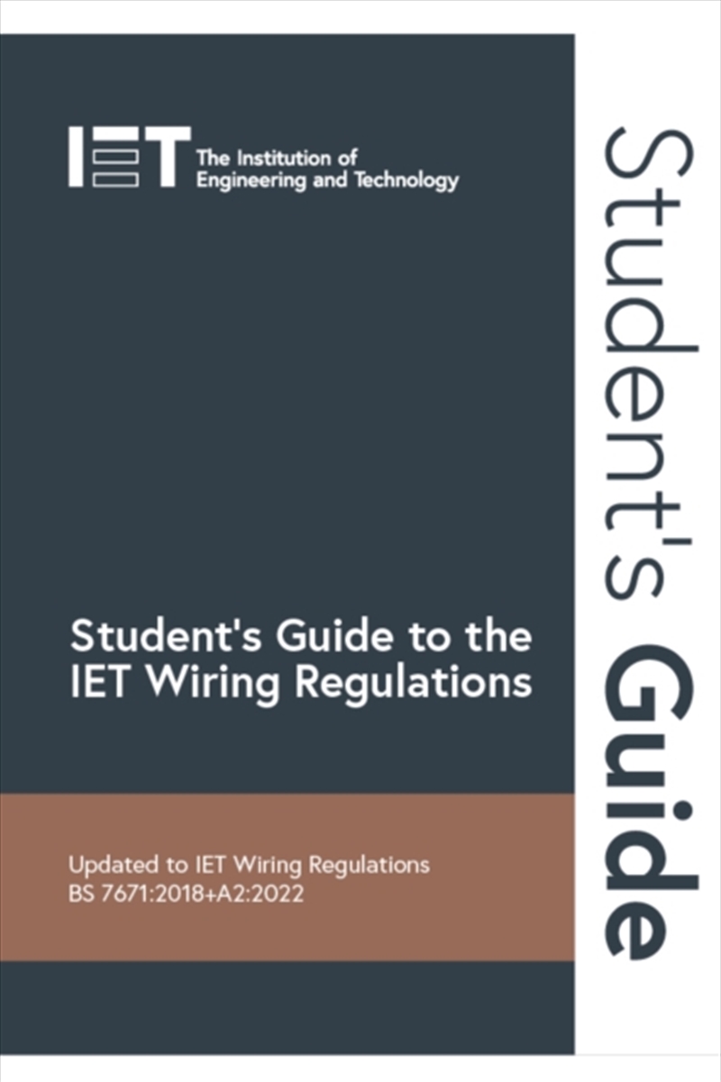 Student's Guide To The Iet Wiring Regulations/Product Detail/Science