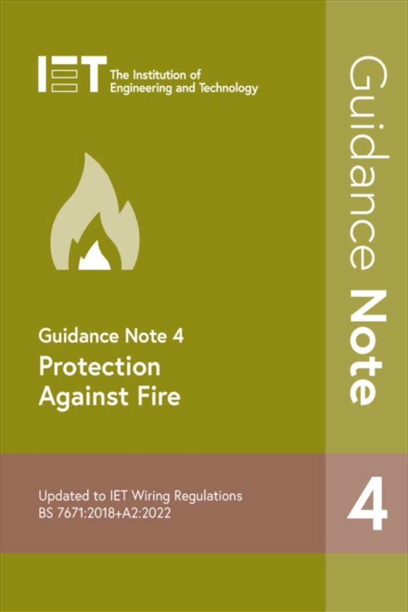 Guidance Note 4: Protection Against Fire/Product Detail/Science