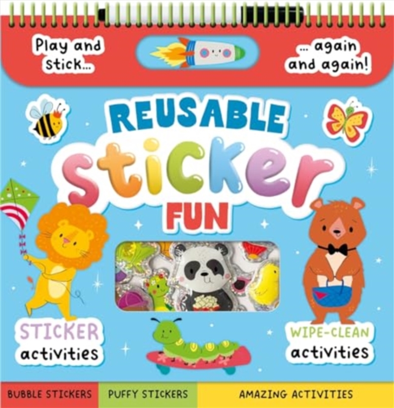 Reusable Sticker Fun/Product Detail/Kids Activity Books