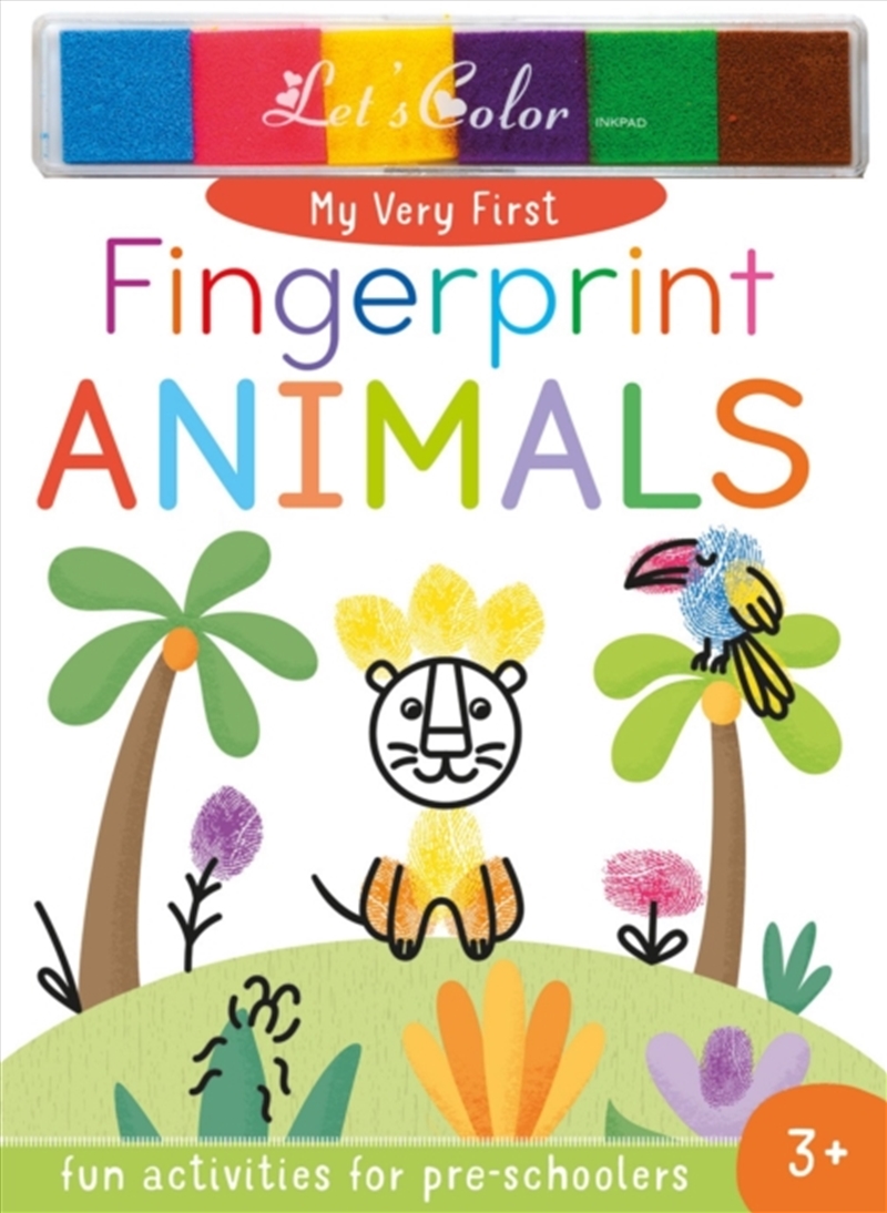 My Very First Finger Print Animals/Product Detail/Kids Activity Books