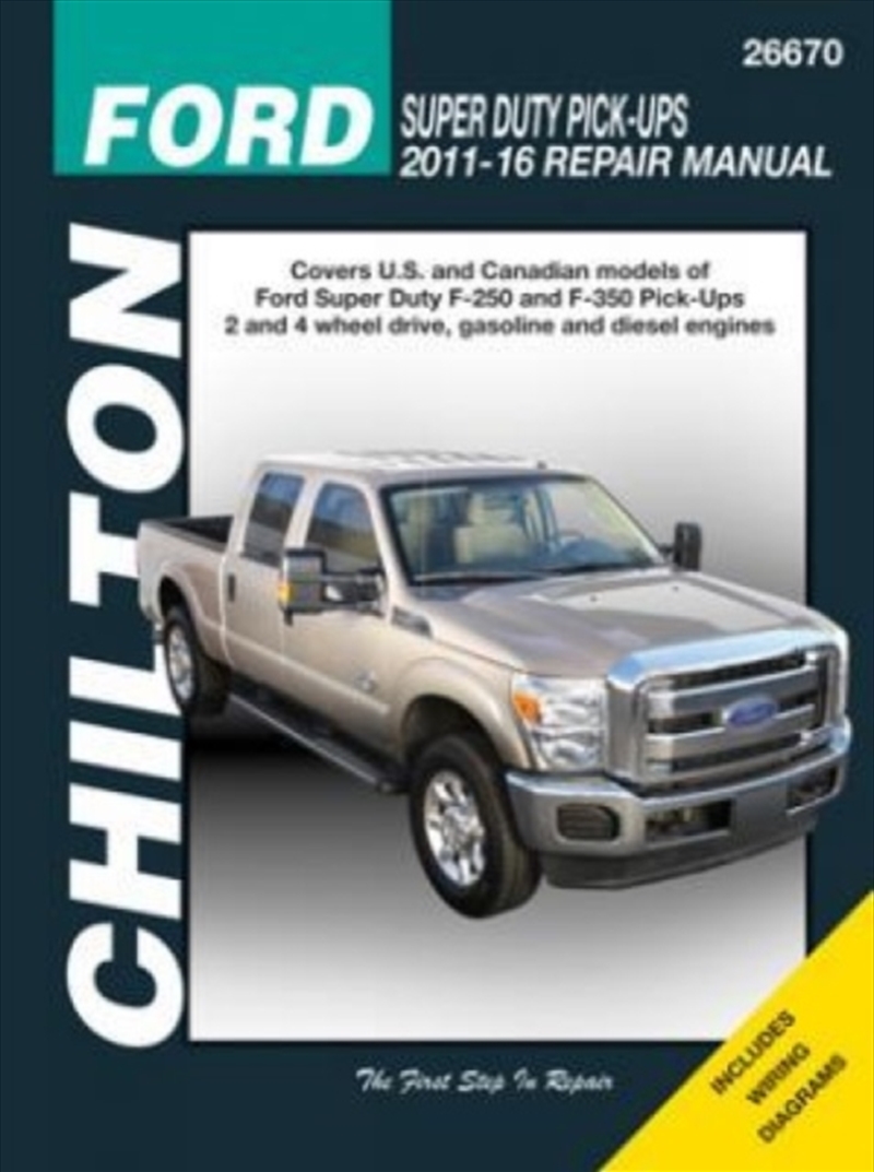 Ford Super-Duty Pick-Ups ('11-'16) (Chilton)/Product Detail/Transportation