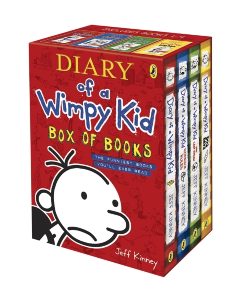 Diary Of A Wimpy Kid Box Of Books/Product Detail/Childrens Fiction Books