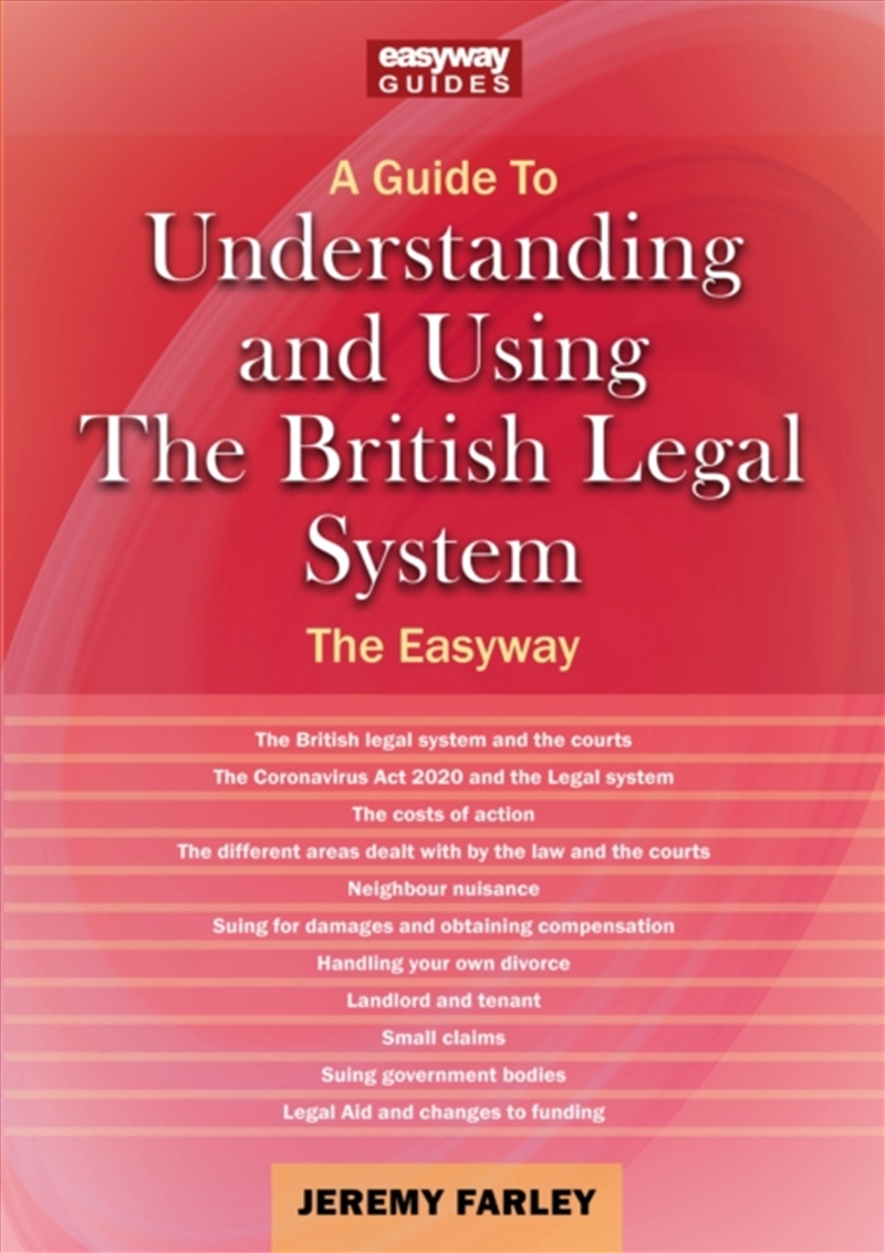 Understanding And Using The British Legal System : An Easyway Guide/Product Detail/Law