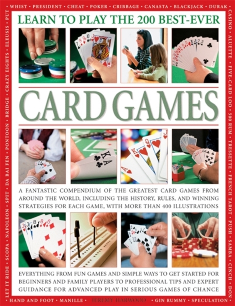 Learn To Play The 200 Best Ever Card Games/Product Detail/Sport & Recreation