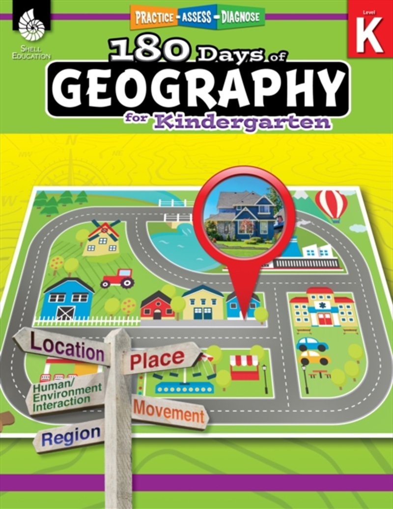 180 Days: Geography For Kindergarten : Practice, Assess, Diagnose/Product Detail/Science