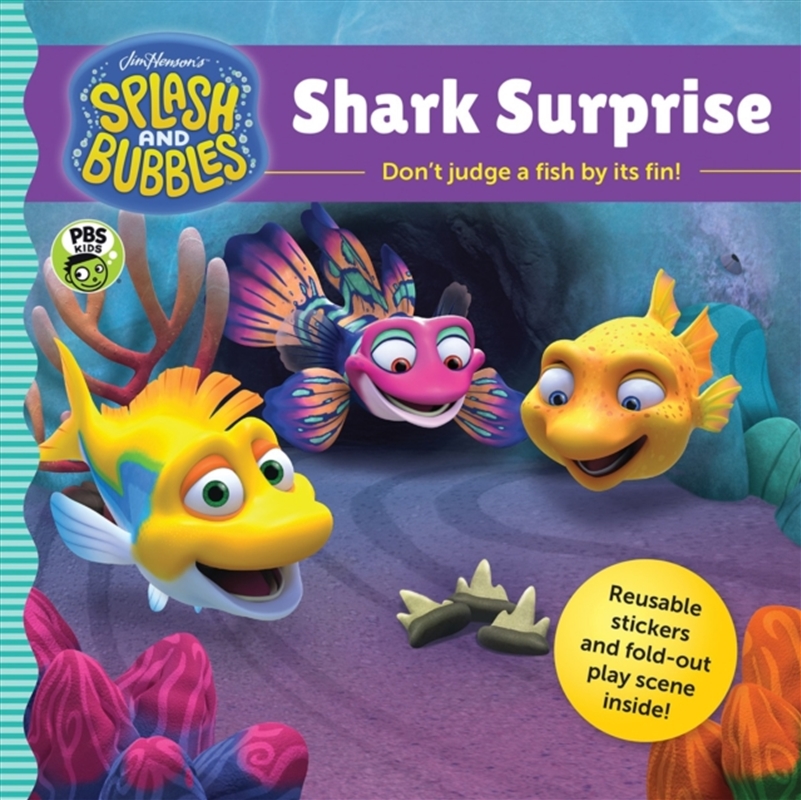 Splash And Bubbles: Shark Surprise With Sticker Play Scene/Product Detail/Kids Activity Books
