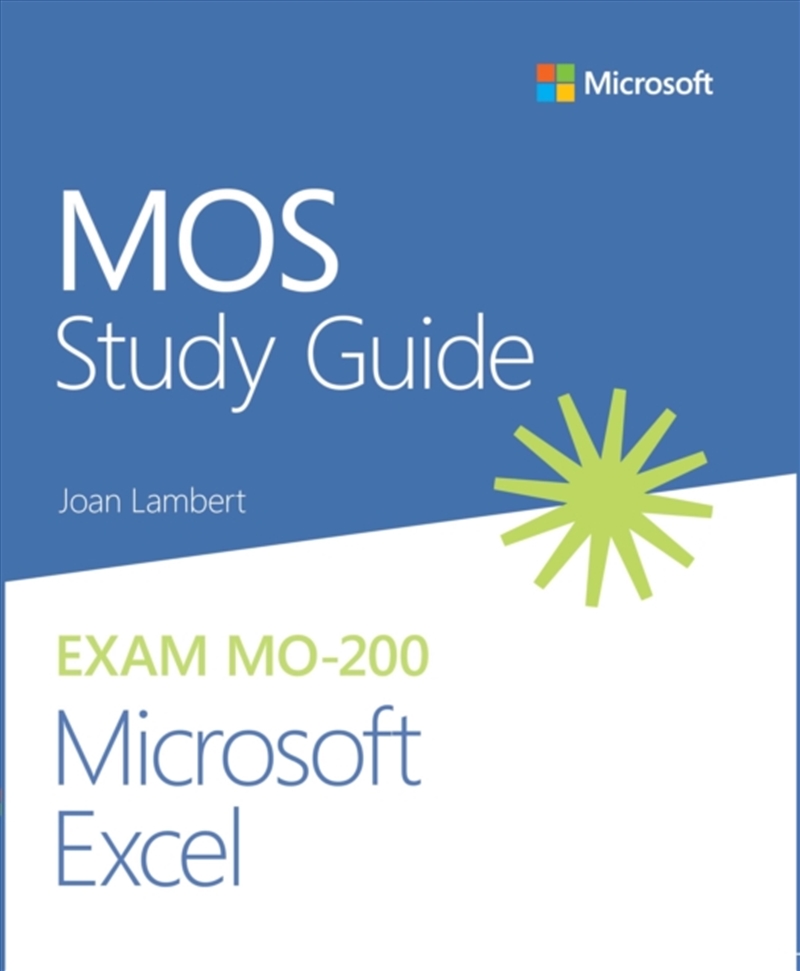 Mos Study Guide For Microsoft Excel Exam Mo-200/Product Detail/Technology & Engineering