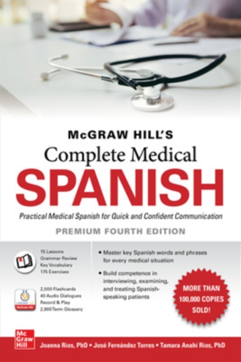 Mcgraw Hill's Complete Medical Spanish, Premium Fourth Edition/Product Detail/Language & Linguistics