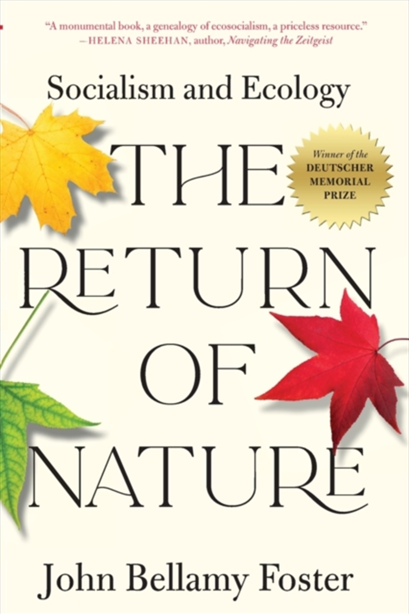The Return Of Nature : Socialism And Ecology/Product Detail/Politics & Government