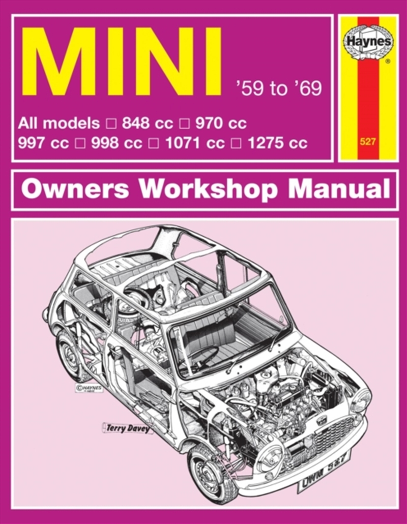Mini (1959 - 1969) Haynes Repair Manual : 1959-1969/Product Detail/Transportation
