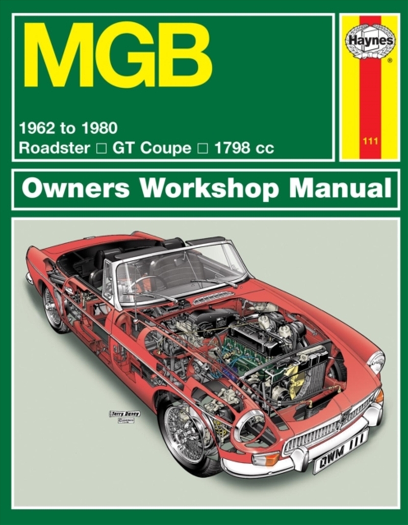 Mgb (62 - 80) Haynes Repair Manual/Product Detail/Transportation