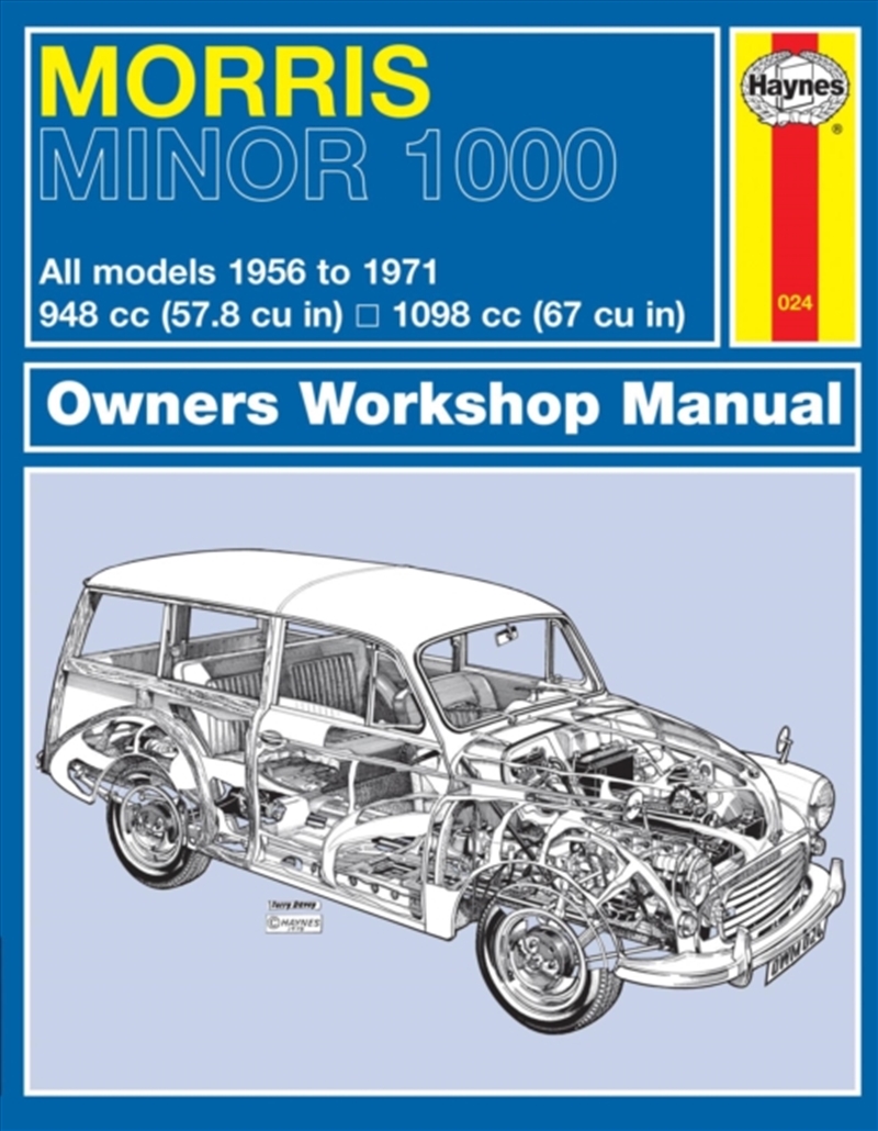Morris Minor 1000 Owner's Workshop Manual/Product Detail/Transportation