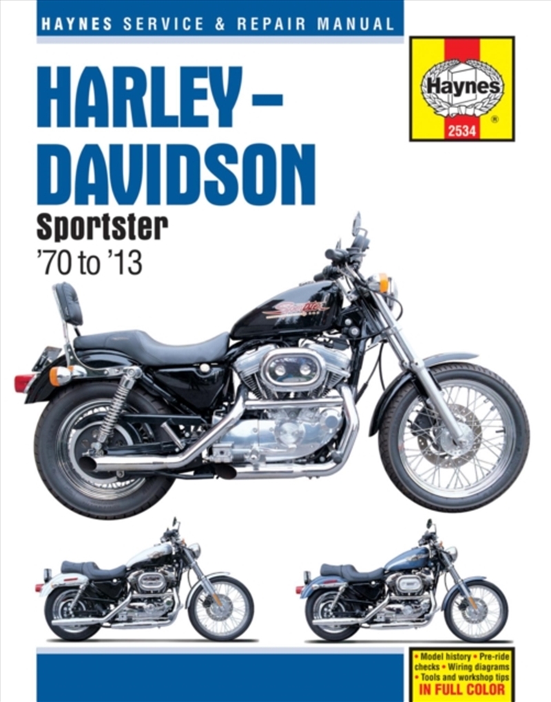 Harley-Davidson Sportsters (70 - 13) Haynes Repair Manual/Product Detail/Transportation
