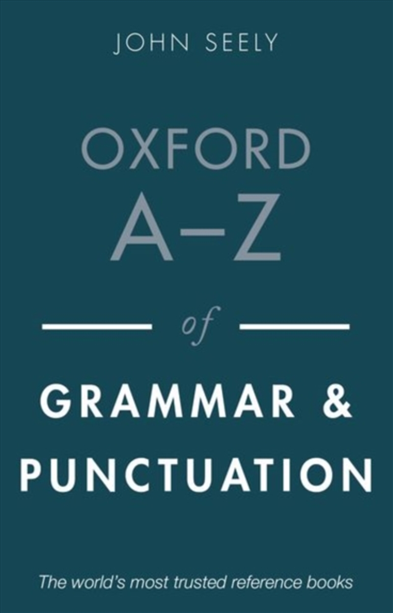 Oxford A-Z Of Grammar And Punctuation/Product Detail/Literature & Poetry