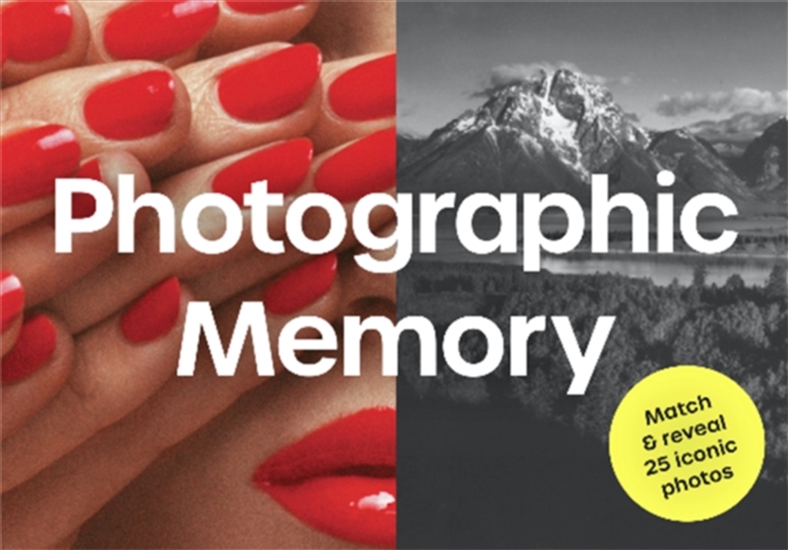 Photographic Memory : Match & Reveal 25 Iconic Photos/Product Detail/Photography