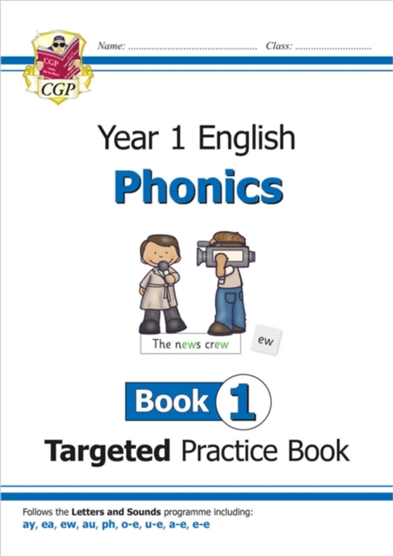 Ks1 English Year 1 Phonics Targeted Practice Book - Book 1/Product Detail/English