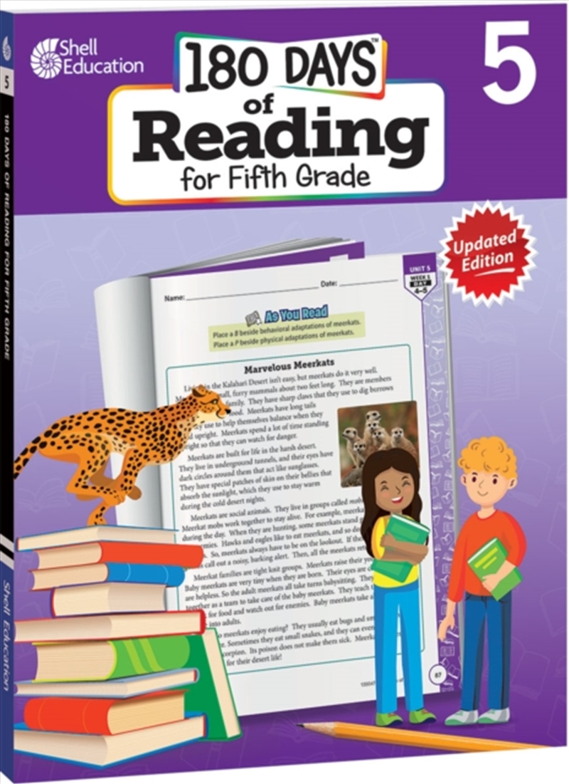 180 Days(Tm): Reading For Fifth Grade, 2nd Edition : Practice, Assess, Diagnose/Product Detail/English