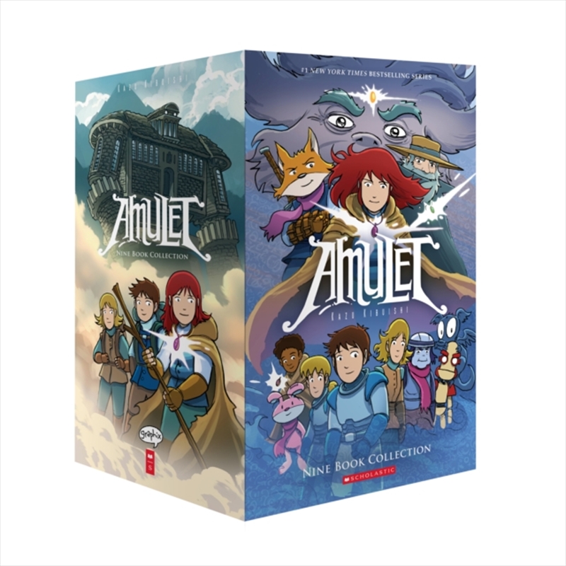 Amulet Box Set 1-9 Graphix/Product Detail/Childrens Fiction Books