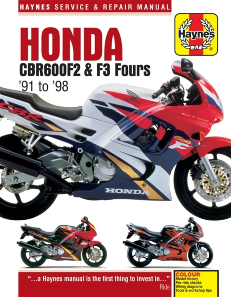 Honda Cbr600F2 & F3 Fours (91-98) : 91-98/Product Detail/Transportation