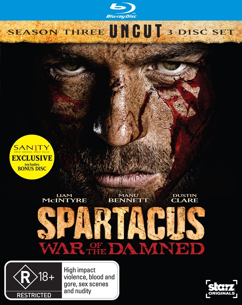 Spartacus: War Of The Damned; S3 (EXCLUSIVE ARTWORK)/Product Detail/Action