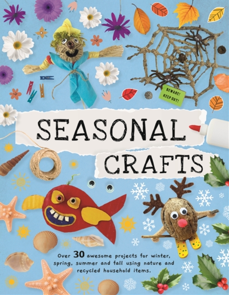 Seasonal Crafts : Over 30 Inspirational Projects For Winter, Spring, Summer And Autumn Using Nature/Product Detail/Kids Activity Books