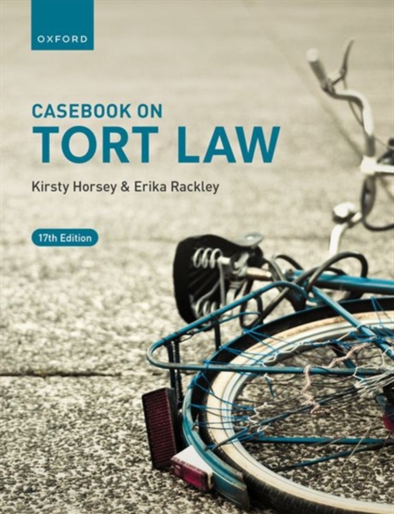 Casebook On Tort Law/Product Detail/Law