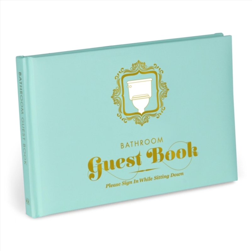 Knock Knock Bathroom Guest Book/Product Detail/Notebooks & Journals