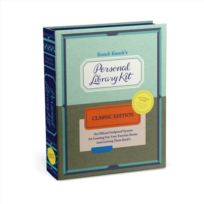 Knock Knock Personal Library Kit: Classic Edition/Product Detail/Stationery