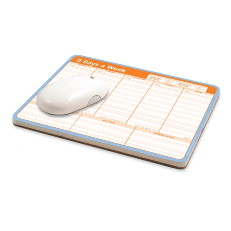 Knock Knock Mousepad: 5 Days A Week/Product Detail/Stationery