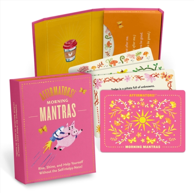 Knock Knock Affirmators! Mantras (Morning) Card Deck, 40 Cards/Product Detail/Stationery