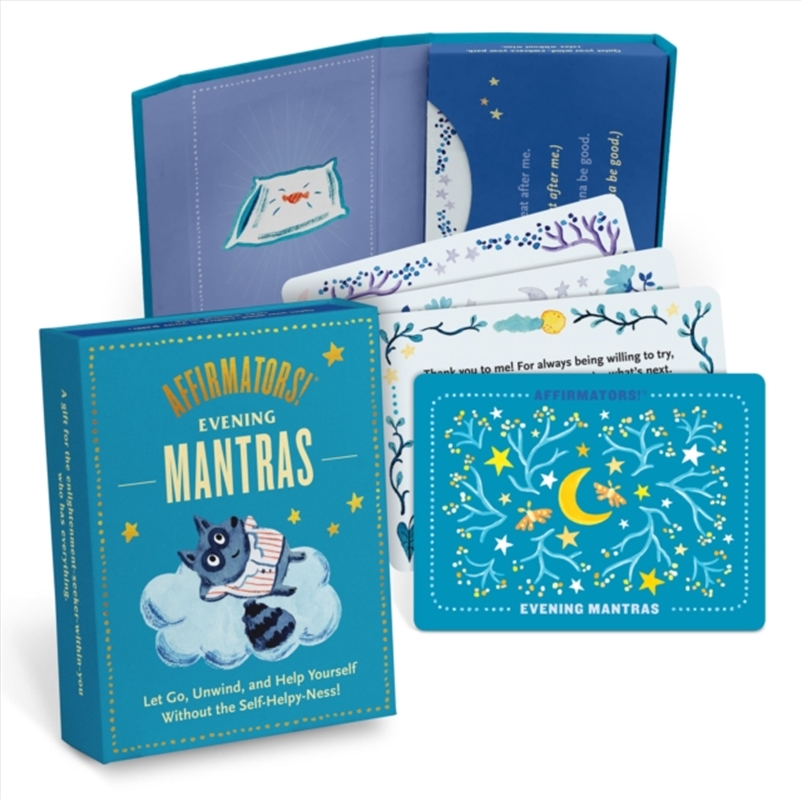 Knock Knock Affirmators! Mantras (Evening) Card Deck, 40 Cards/Product Detail/Stationery