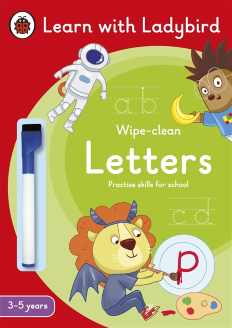 Letters: A Learn With Ladybird Wipe-Clean Activity Book 3-5 Years : Ideal For Home Learning (Eyfs)/Product Detail/English