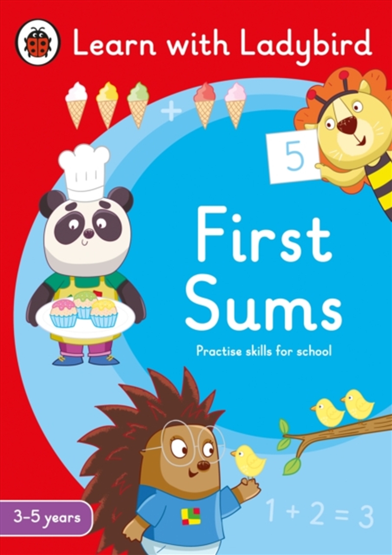 First Sums: A Learn With Ladybird Activity Book 3-5 Years : Ideal For Home Learning (Eyfs)/Product Detail/Maths