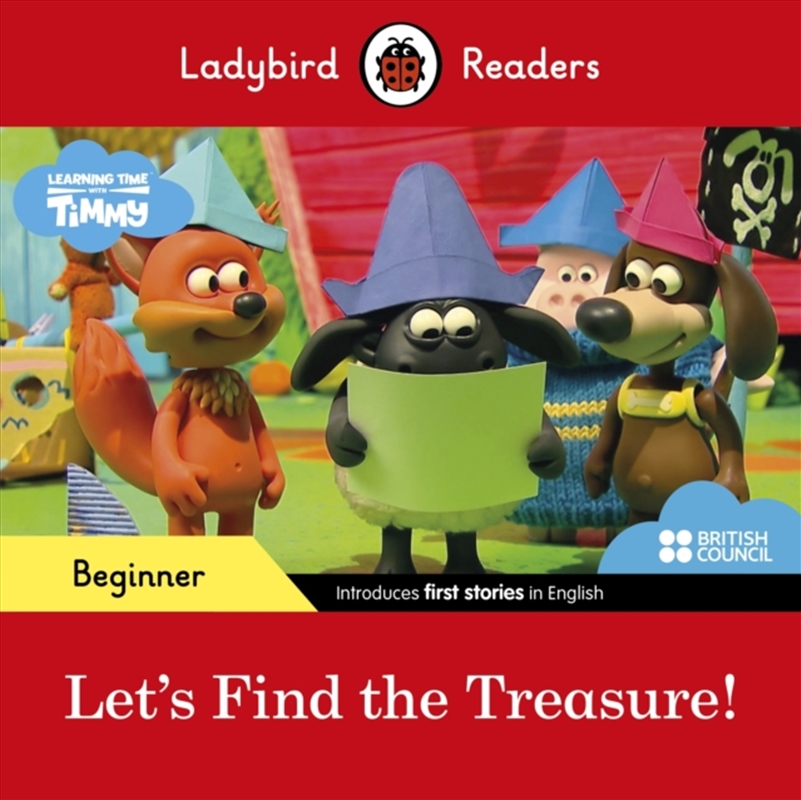 Ladybird Readers Beginner Level - Timmy Time - Let's Find The Treasure!/Product Detail/English