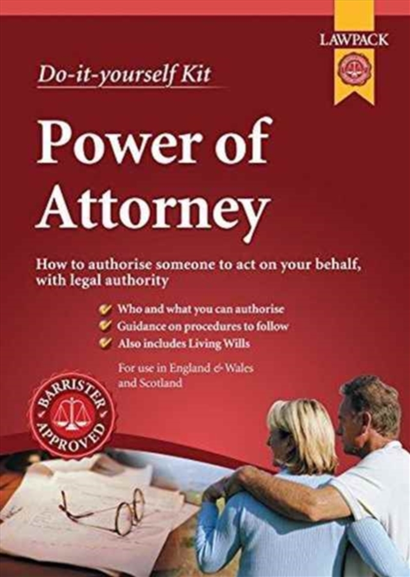 Lawpack Power Of Attorney Diy Kit : For Creating General And Lasting Powers Of Attorney, And Scottis/Product Detail/Law