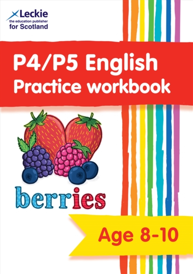 P4/P5 English Practice Workbook : Extra Practice For Cfe Primary School English/Product Detail/English